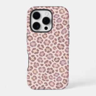 Funda Para iPhone 16 Pro Patrón de leopardo femenino