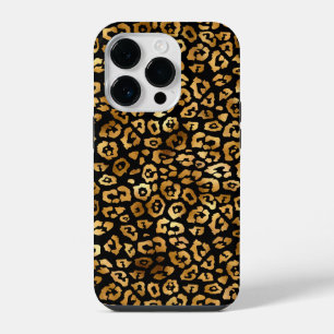 Funda Para iPhone 14 Pro Patrón de Leopardo Premium