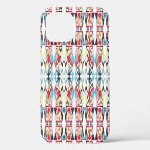 Funda Para iPhone 12 Patrón de línea tribal geométrica abstracta