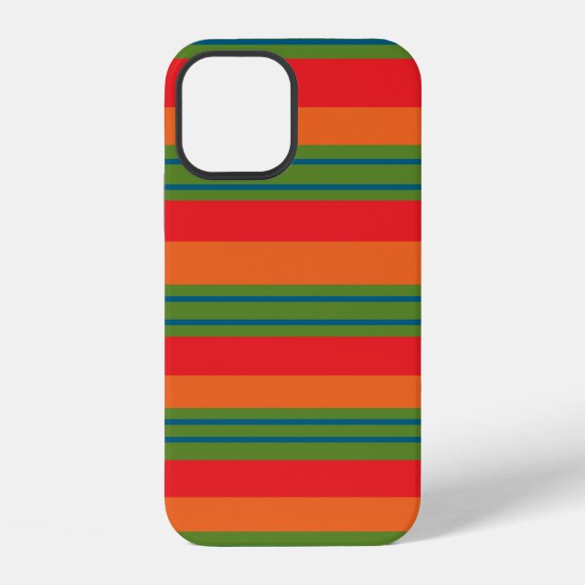 Funda Para iPhone patrón de líneas modernas (Reverso )