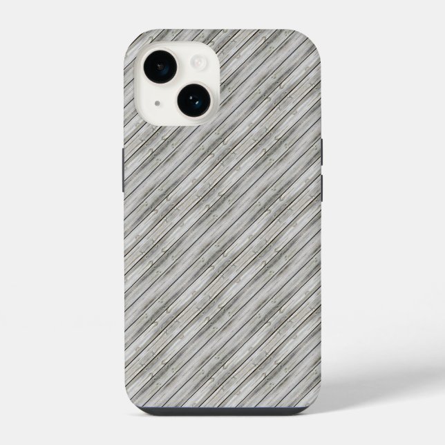 Funda Para iPhone Patrón de madera sin costura (Reverso )