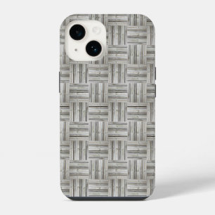 Funda Para iPhone 14 Patrón de madera sin foco