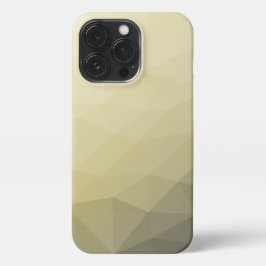 Funda Para iPhone 13 Pro Patrón de malla gris gris claro Monograma