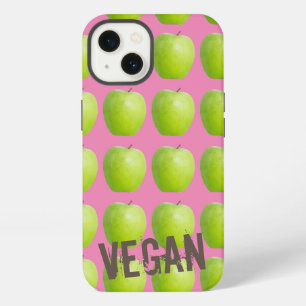 Patrón de manzana vegana para amante de la fruta v