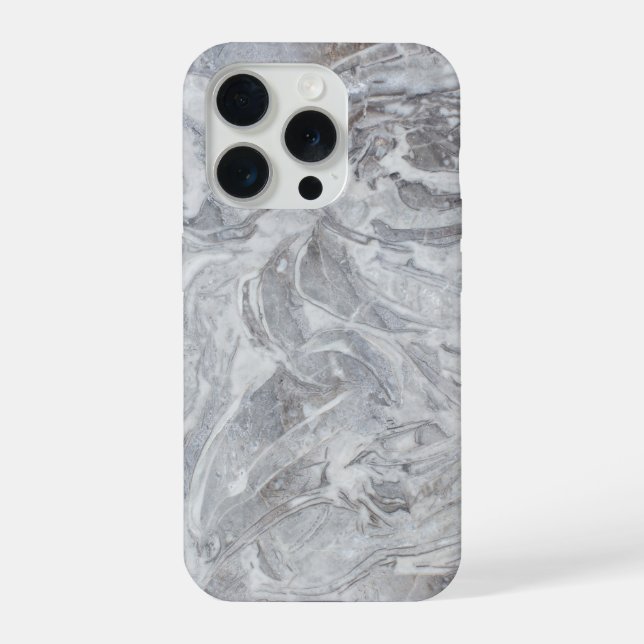 Funda Para iPhone Patrón de mármol (Reverso )