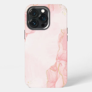 Funda Para iPhone 13 Pro Patrón de mármol rosa
