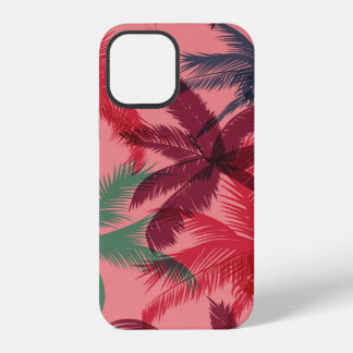Funda Para iPhone 12 Patrón de palmeras sin soldadura