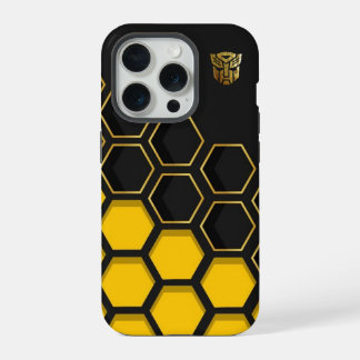 Patrón de panal de abeja amarillo y negro moderno