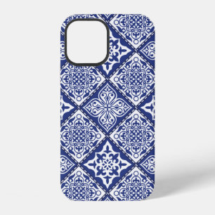 Funda Para iPhone 12 patrón de patchwork abstracto vintage sin costuras