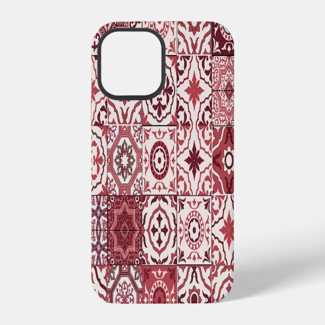 Funda Para iPhone Patrón de patchwork marroquí mega hermoso (Reverso )