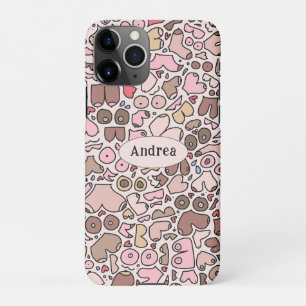 Funda Para iPhone 11Pro Patrón de pecho neutro