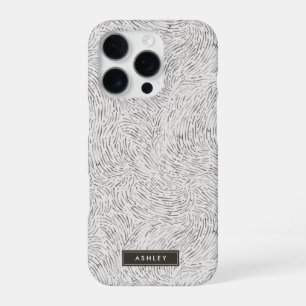 Funda Para iPhone 16 Pro Patrón de piel de animal salvaje