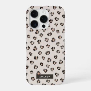 Funda Para iPhone 16 Pro Patrón de piel de animal salvaje Leopardo Guepardo