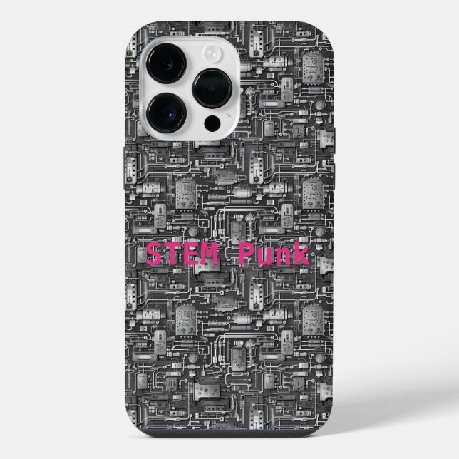 Funda Para iPhone Patrón de placa de circuito electrónico de PCB Cyb (Reverso )
