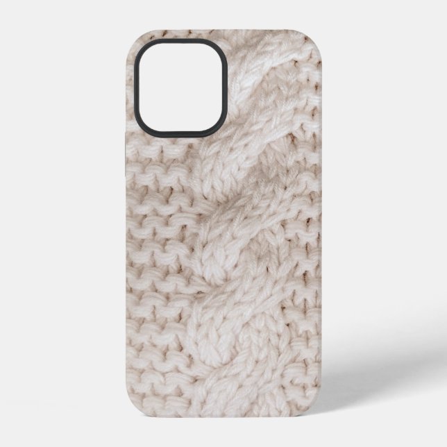 Funda Para iPhone Patrón de punto de cable (Reverso )