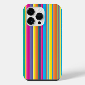 Funda Para iPhone 14 Pro Max Patrón de rayas de arcoírisApple iPhone 13 Pro, Ap