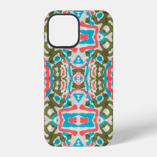 Funda Para iPhone 12 Patrón De Resumen Étnico Ikat. Patrón de chamán. P