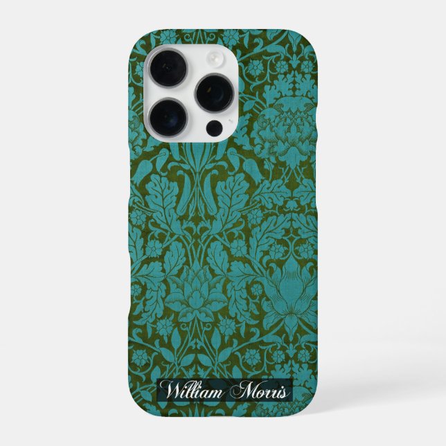 Funda Para iPhone Patrón de roble - William Morris (Reverso)