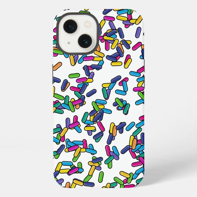 Funda Para iPhone Patrón de rociadores dispersos (Reverso )