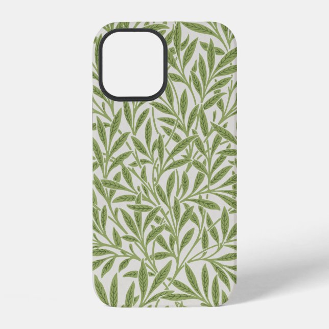Funda Para iPhone Patrón de Sauce, William Morris (Reverso )