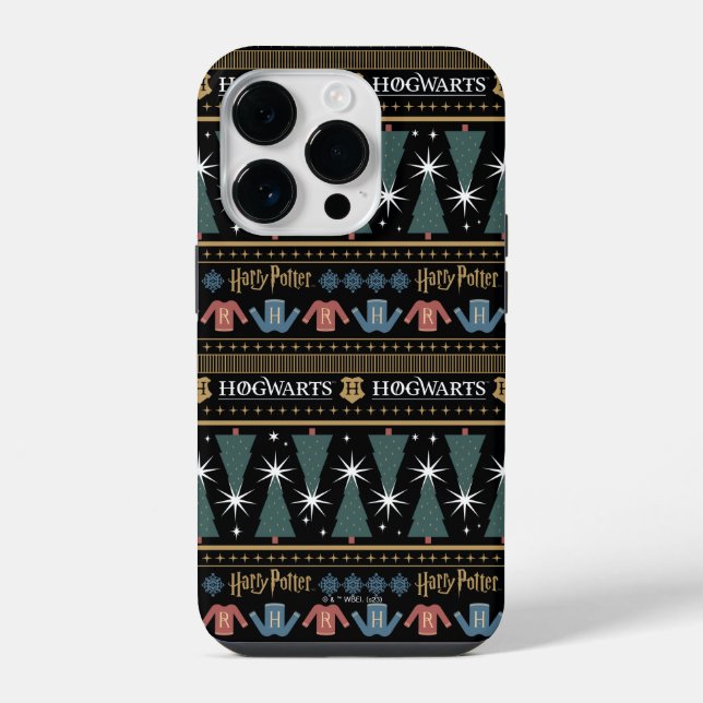 Funda Para iPhone Patrón de suéter de fiesta de HARRY POTTER™ (Reverso )