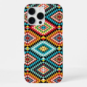 Funda Para iPhone 16 Pro Max patrón de tela africana tribal