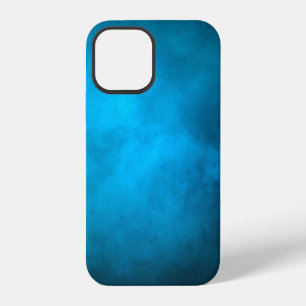 Funda Para iPhone 12 Patrón de textura de brillo azul claro