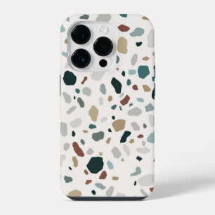 Funda Para iPhone 14 Pro Patrón de textura de piedra de terrazzo moderno