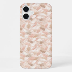 Funda Para iPhone 16 Plus Patrón de trazo de pincel abstracto
