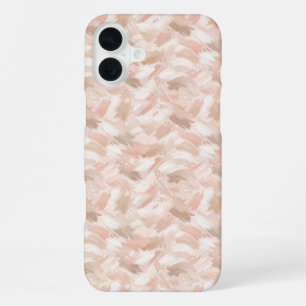 Funda Para iPhone 16 Plus Patrón de trazo de pincel abstracto