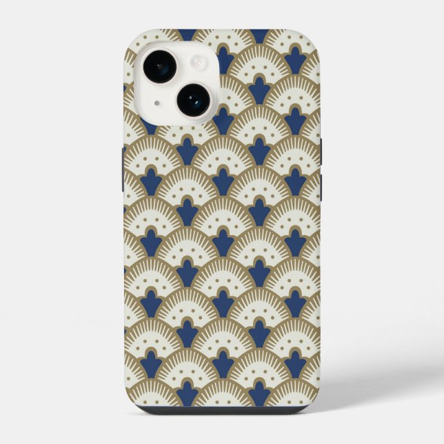 Funda Para iPhone Patrón de ventilador (Reverso )