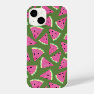 Funda Para iPhone 14 Patrón de verano de la sandía tropical