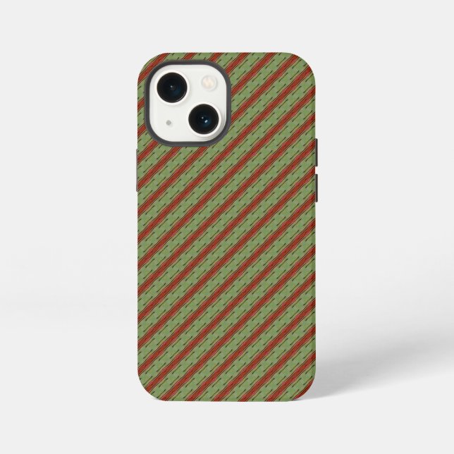Funda Para iPhone Patrón de verano verde (Reverso )