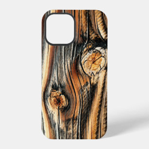 Funda Para iPhone 12 Pro Patrón de veta de madera