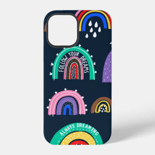 Funda Para iPhone 12 Patrón decorativo sin costuras con flor de fresa