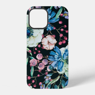Funda Para iPhone 12 Patrón decorativo vintage de acuarela natural sin