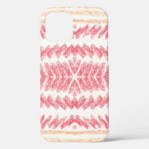 Funda Para iPhone 12 Patrón étnico oriental geométrico sin fisuras. Tra