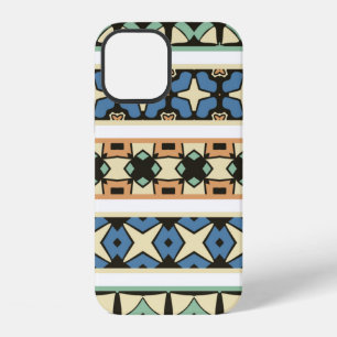 Funda Para iPhone 12 Patrón étnico tribal colorido sin fisuras