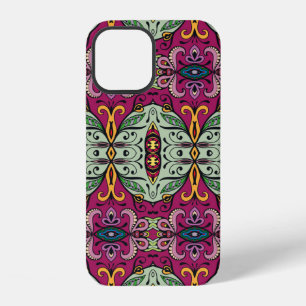 Funda Para iPhone 12 Patrón étnico tribal sin fisuras colorido