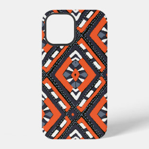 Funda Para iPhone 12 Patrón étnico tribal sin fisuras colorido