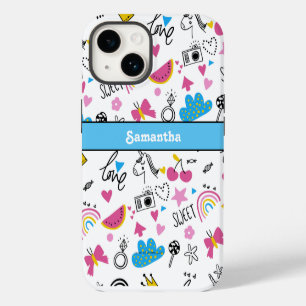 Funda Para iPhone 14 Patrón femenino lindo trendy simple bonito elegant