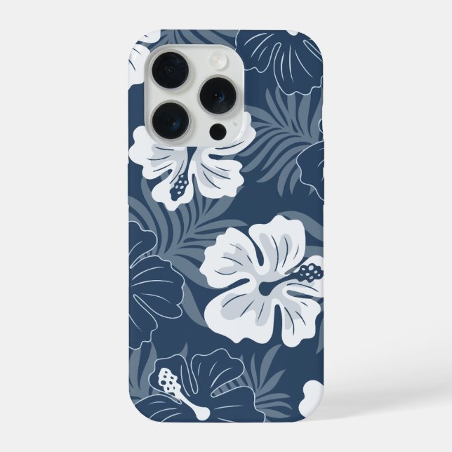 Funda Para iPhone patrón floral (Reverso )