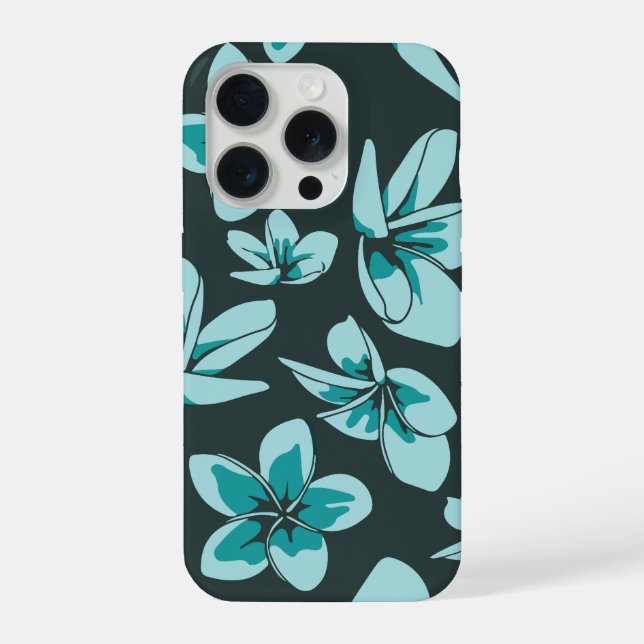 Funda Para iPhone patrón floral (Reverso )