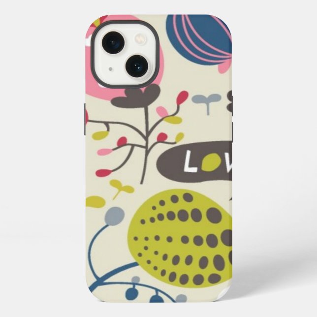 Funda Para iPhone Patrón floral 8 (Reverso )