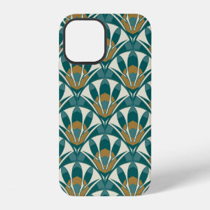 Funda Para iPhone 12 Patrón floral abstracto sin fisuras art déco. Deco