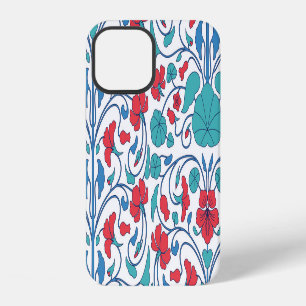 Funda Para iPhone 12 Patrón floral árabe vintage continuo.