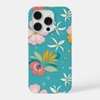 Patrón floral con colores pastel