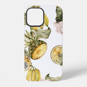 Funda Para iPhone 12 Patrón floral continuo de acuarela. Pintado a mano