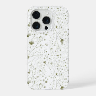 Patrón floral de acuarela botánica Arte de la natu