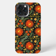 Patrón floral folclórico ucraniano. Estilo ucrania